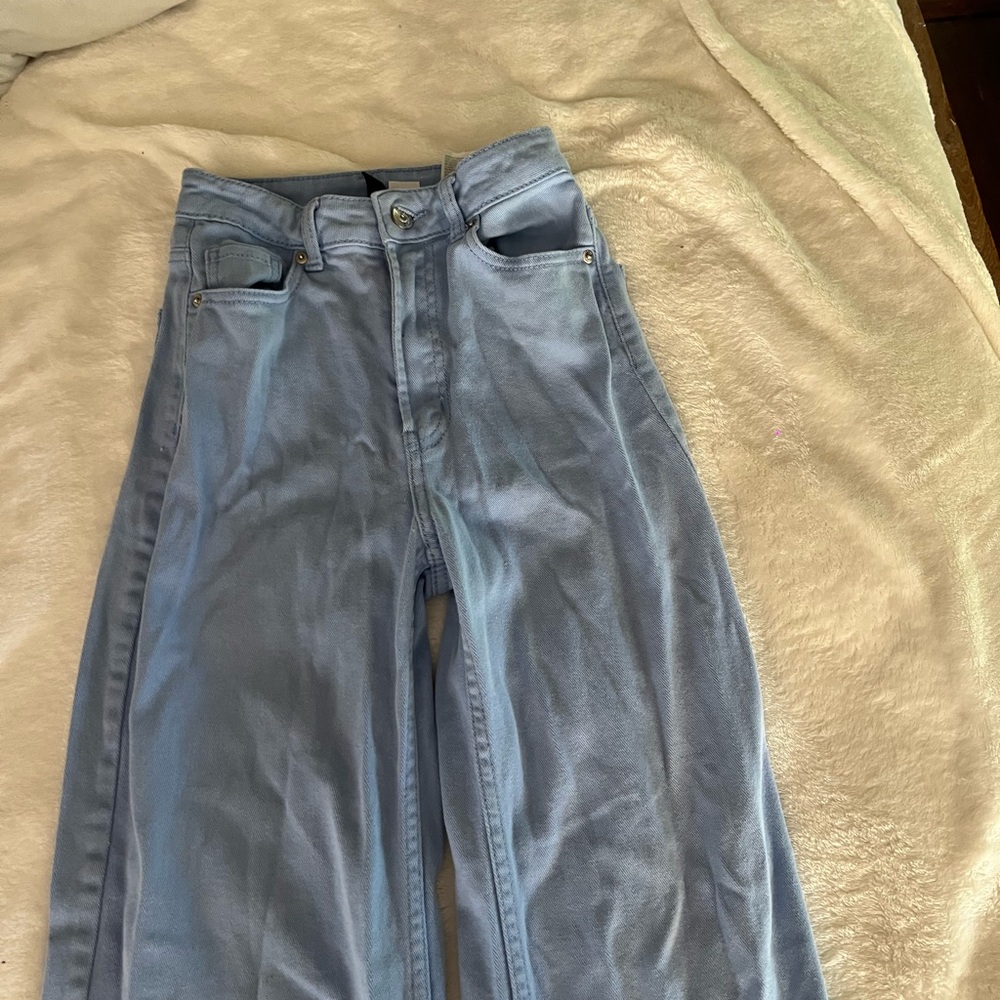 Women's Light Blue high waisted Jeans